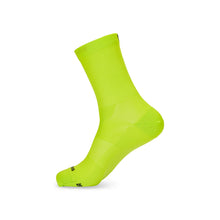 Load image into Gallery viewer, Running Crew Terry Socks Neon Green