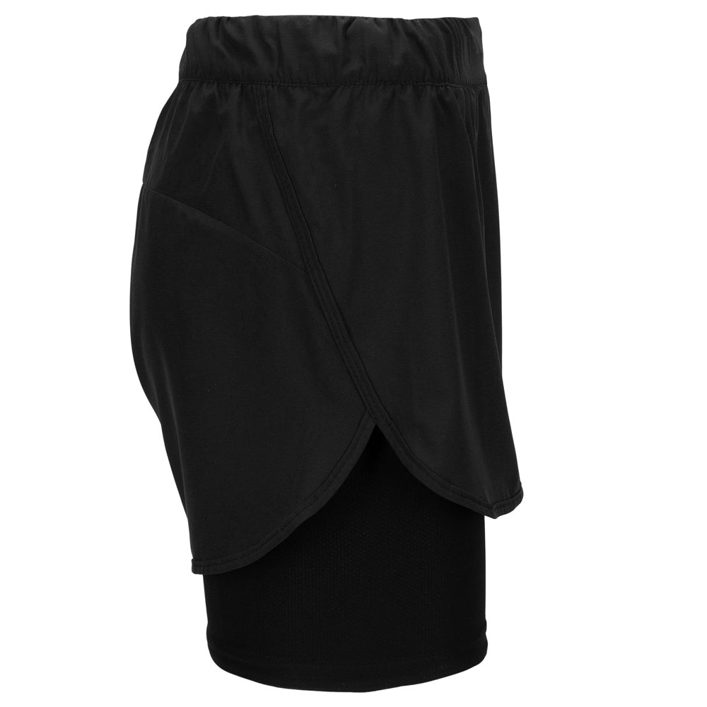Larvik 2 in 1 Shorts Women Black